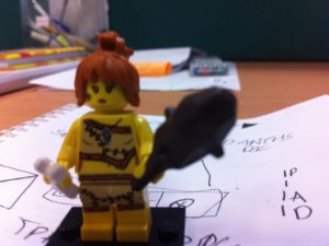 This was going to be a picture of Fiona, but Gow was pretty sure she would rip my nuts off if I did that - So here is a Lego