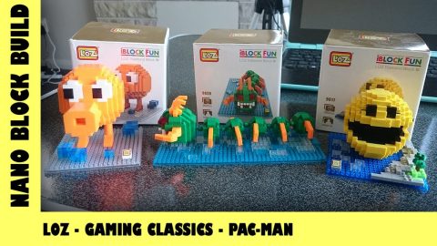 BootLego: LOZ Classic Gaming Characters - Pac-Man ? | Nano-Brick Build | Adults Like Toys Too
