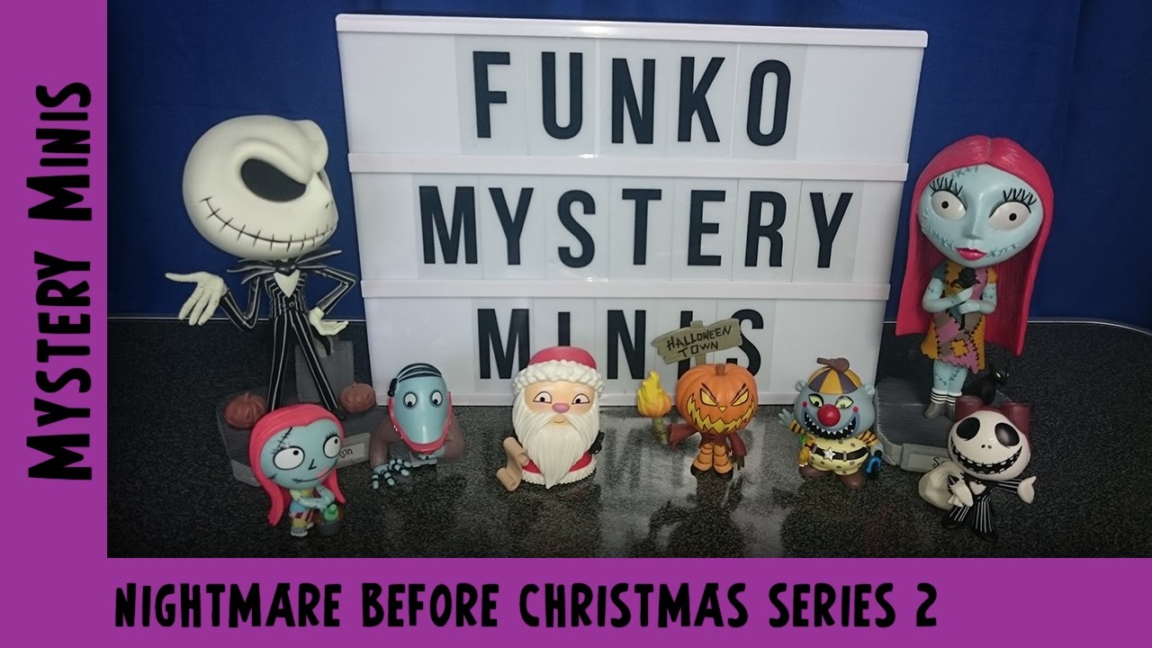 Nightmare Before Christmas Series 2 Funko Mystery Mini Unboxing #3 | Adults Like Toys Too