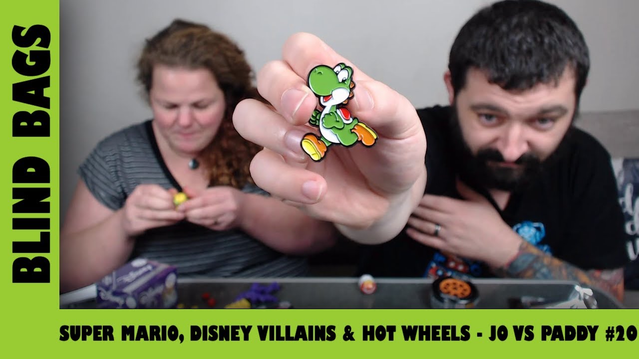 SUper Mario, Disney Villains & Hot Wheels - Mystery Blind Bags #20 | Adults Like Toys Too