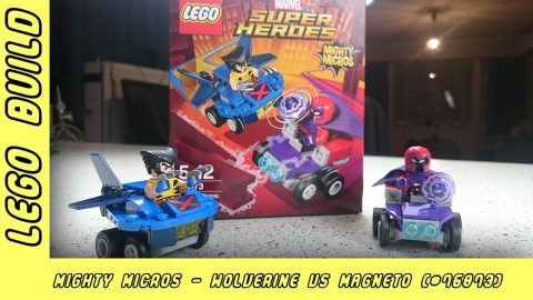 Wolverine vs Magneto Super Heroes Mighty Micros | Lego Build | Adults Like Toys Too