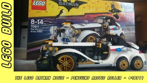 The Lego Batman Movie - The Penguin Arctic Roller | Lego Build | Adults Like Toys Too