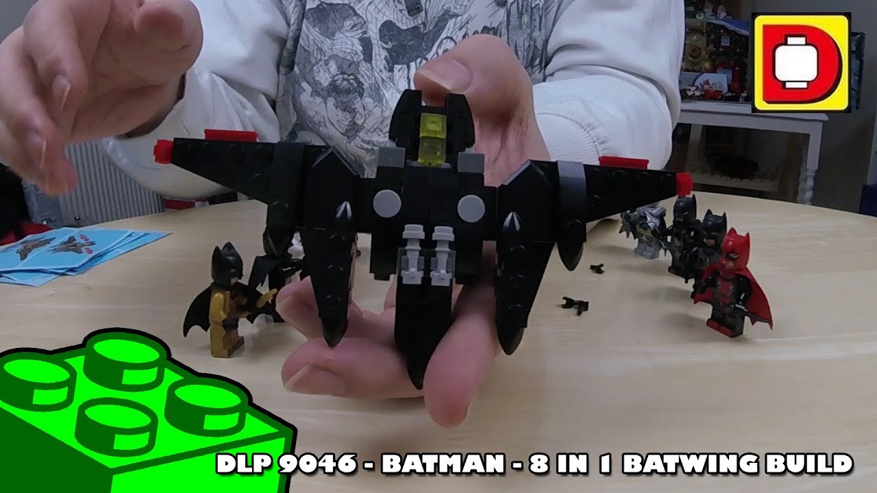 Bootlego: DLP 9046 Batman - 8 in 1 Batwing Build | Adults Like Toys Too