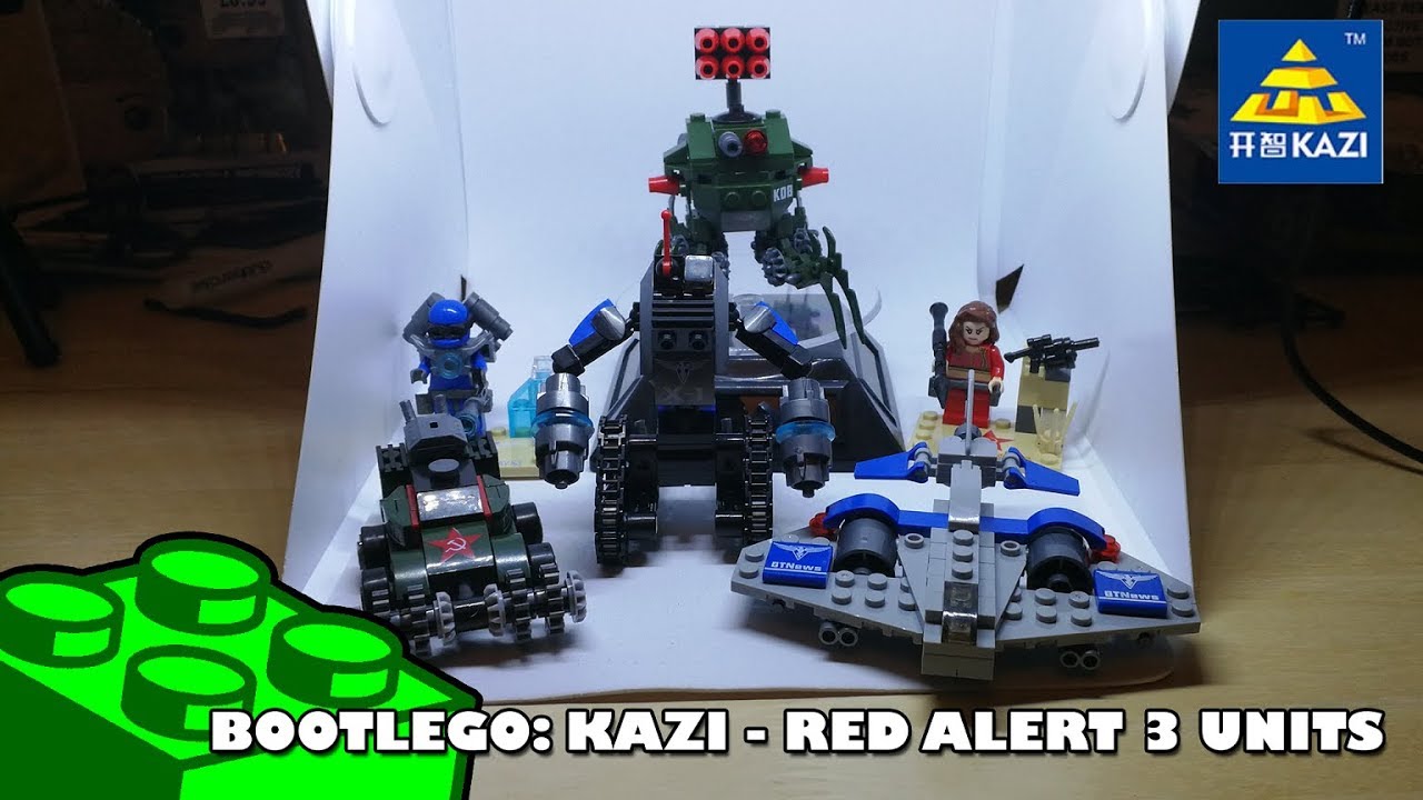 BootLego: Kazi - Red Alert 3 Units | Adults Like Toys Too