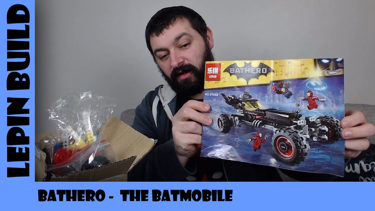 BootLego: Lepin Bathero The Batmobile  | Lepin Build | Adults Like Toys Too