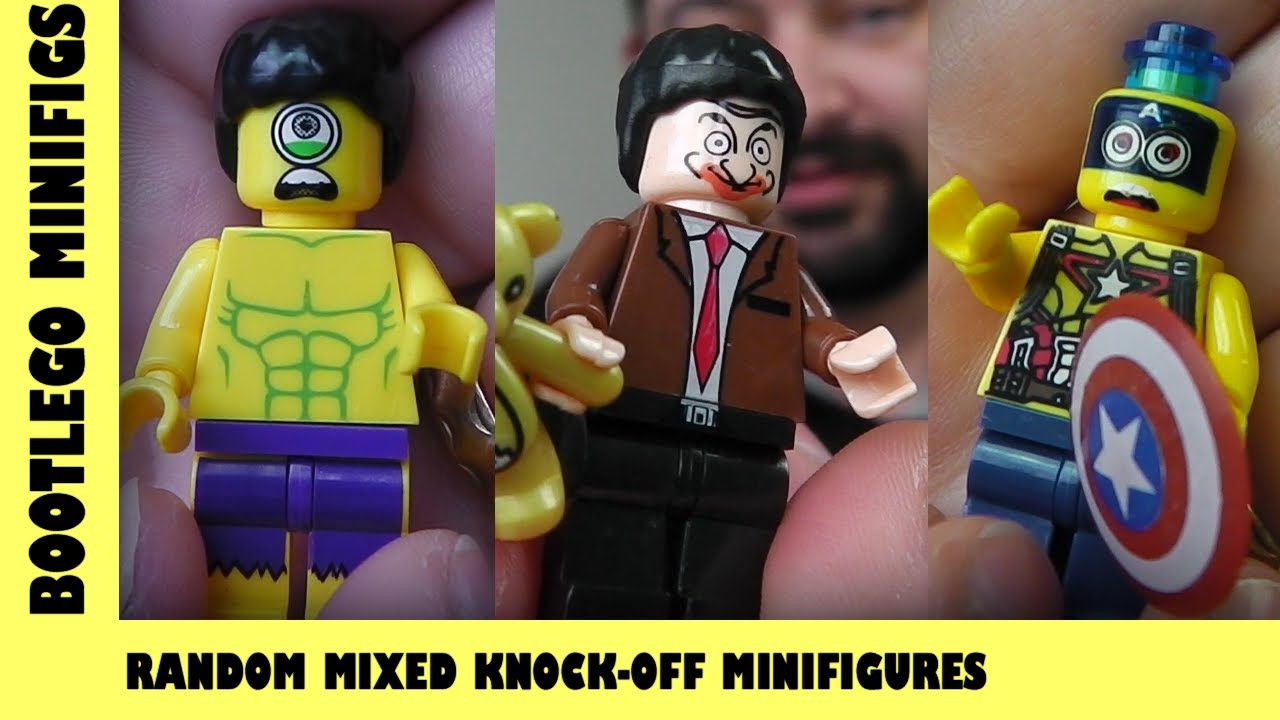 Bootlego: Random Mixed Knock-Off Minifigures | Adults Like Toys Too
