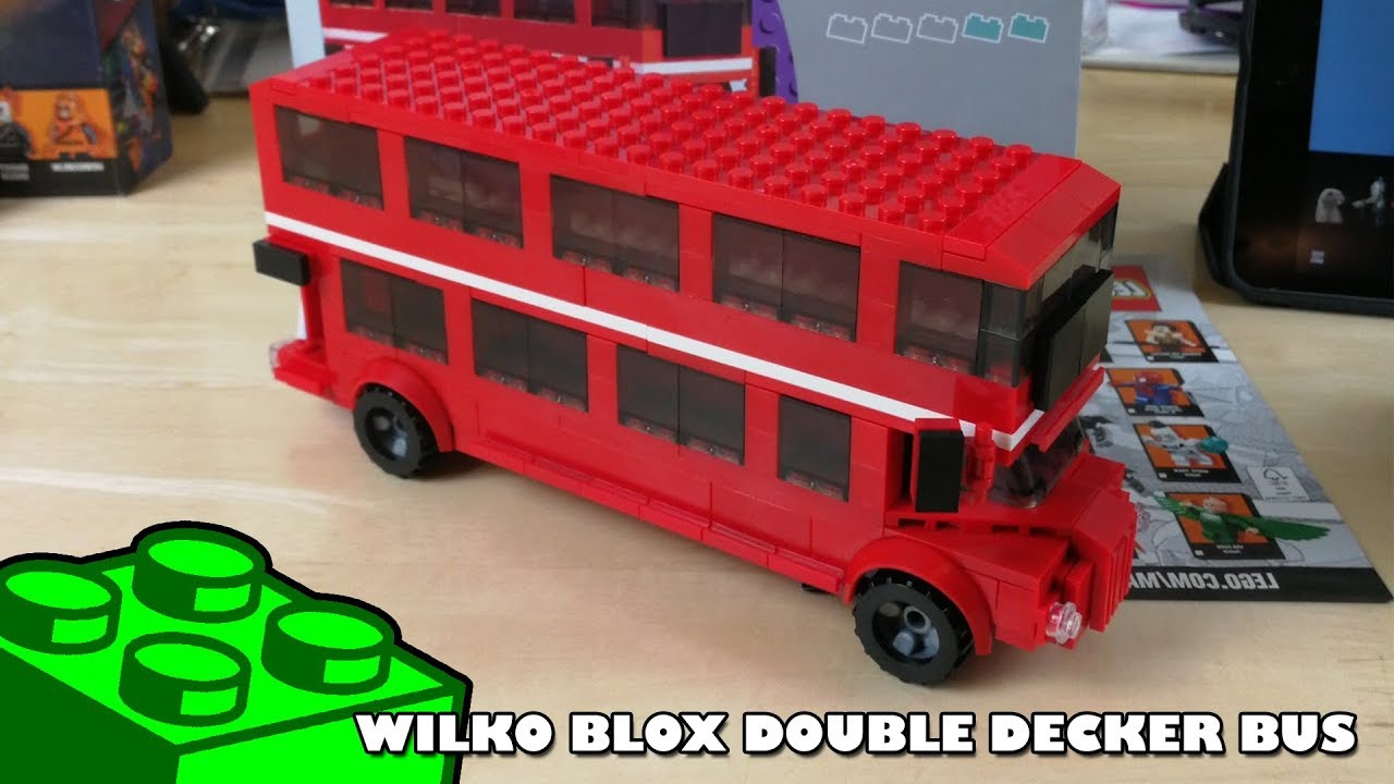 Bootlego: Wilko Blox Double Decker Bus | Adults Like Toys Too