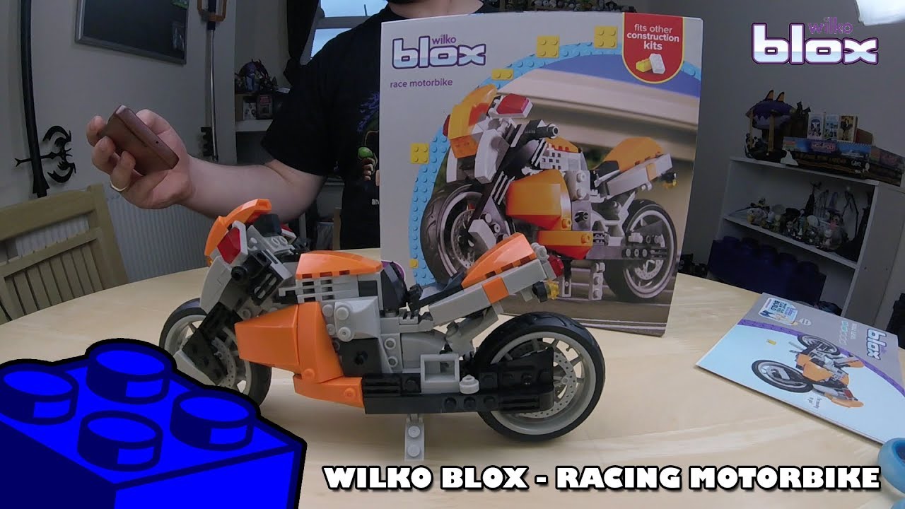 Bootlego: Wilko Blox Racing Motorbike | Adults Like Toys Too