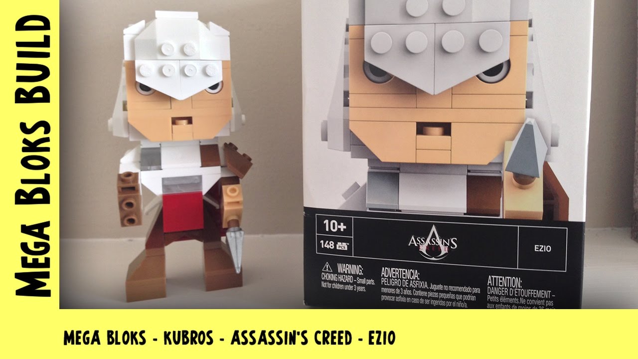 Mega Bloks Kubros: Wave 1: Assassin's Creed - Ezio | Mega Bloks Build | Adults Like Toys Too