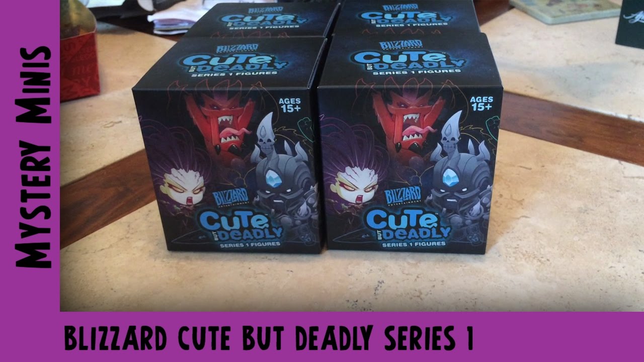 Blizzard Cute but Deadly Mystery Series 1 Vinyl Unboxing | Adults Like Toys Too