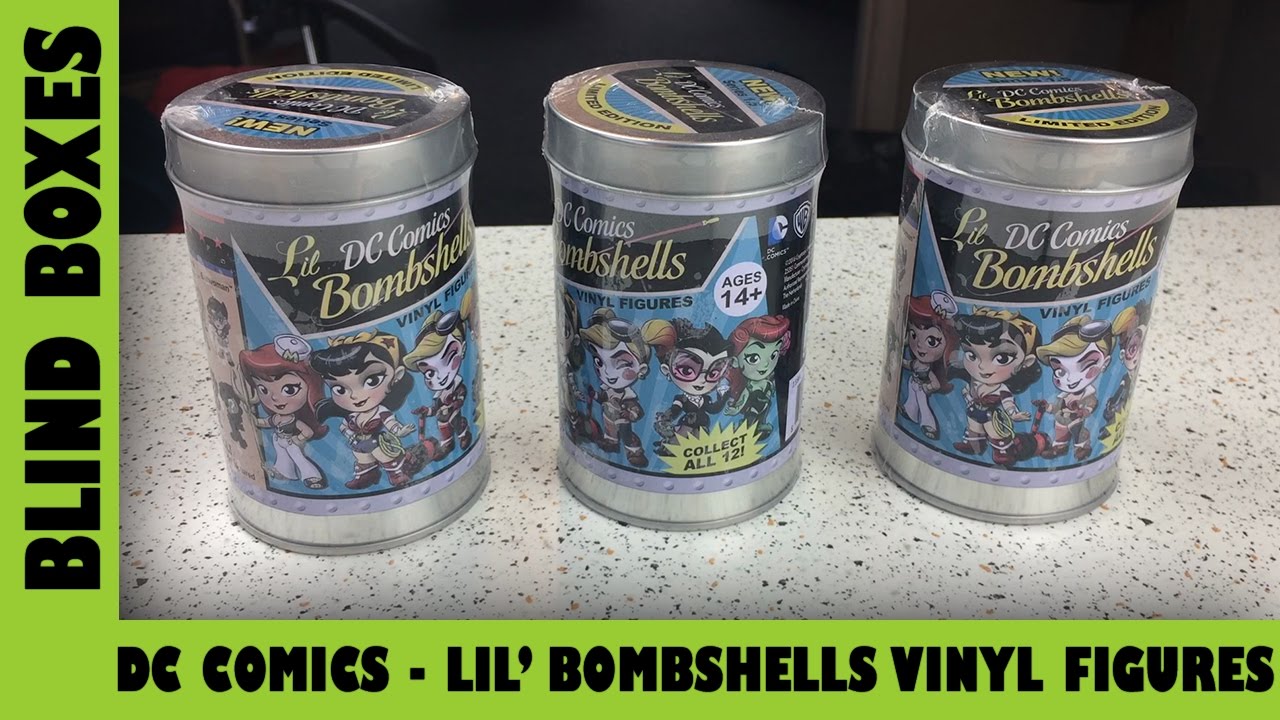 DC Comics Lil' Bombshells Vinyl Figure Opening| Adults Like Toys Too