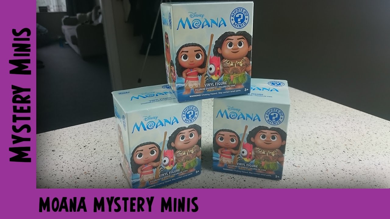 Disney Moana Funko Mystery Mini Unboxing | Adults Like Toys Too