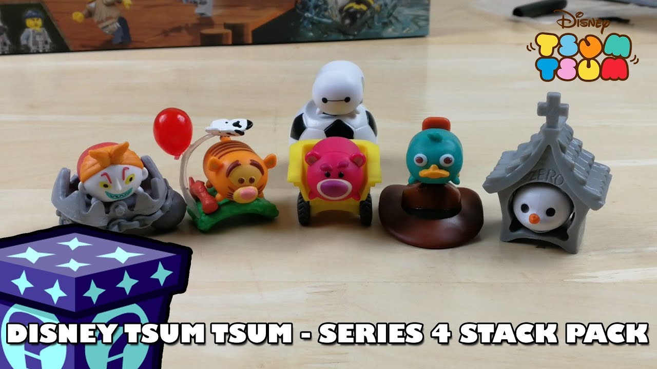 Disney Tsum Tsum - Series 4 Stack Pack Opening | Adults Like Toys Too