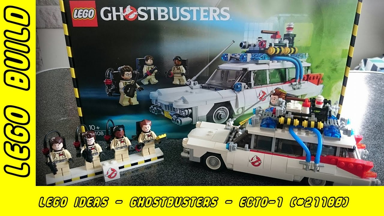 Lego Ideas - Ghostbusters - Ecto-1 (Set #21108)  | Lego Build | Adults Like Toys Too