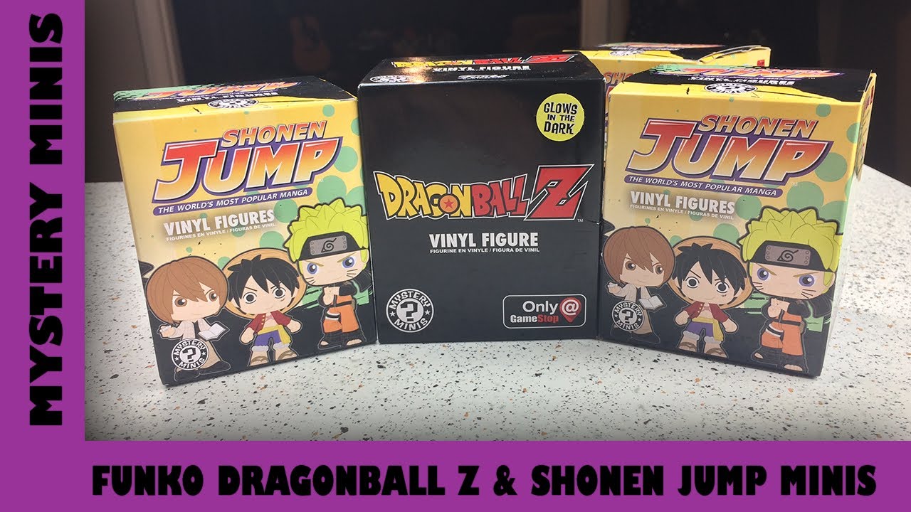 Dragonball Z & Shonen Jump Funko Mystery Mini Unboxing| Adults Like Toys Too