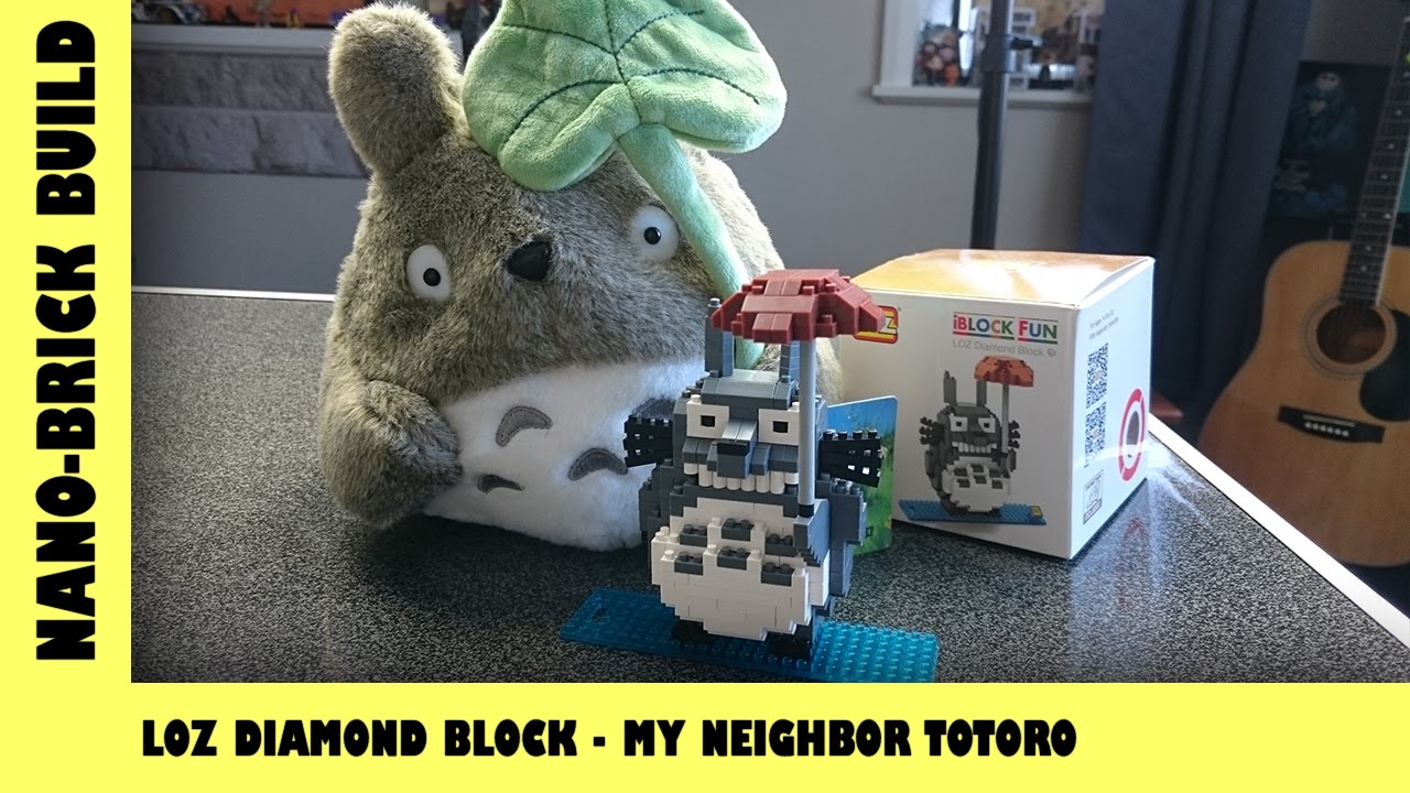 BootLego: LOZ Diamond Block My Neighbour Totoro | Nano-Brick Build | Adults Like Toys Too