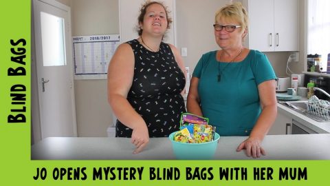 Jo opens Mystery Blind Bags with her Mum | Adults Like Toys Too