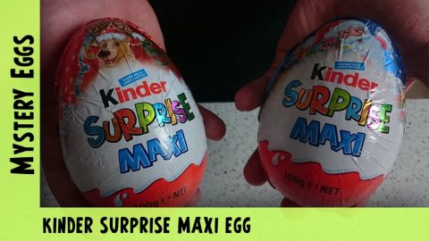 Kinder Surprise Maxi Egg Opening  | Adults Like Toys Too