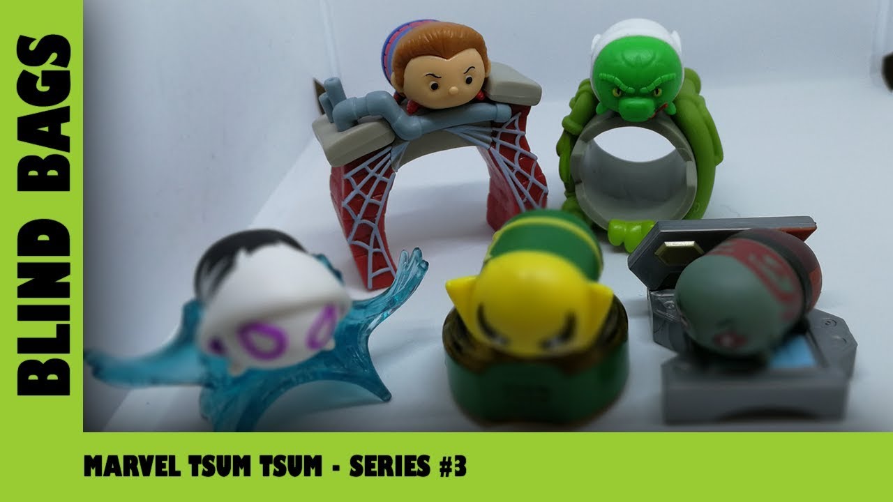 Marvel Tsum Tsum Stack Pack Series 3 Blind Bag Opening | Adults Like Toys Too