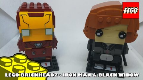 Lego Brickheadz Iron Man & Black Widow | Lego Build | Adults Like Toys Too