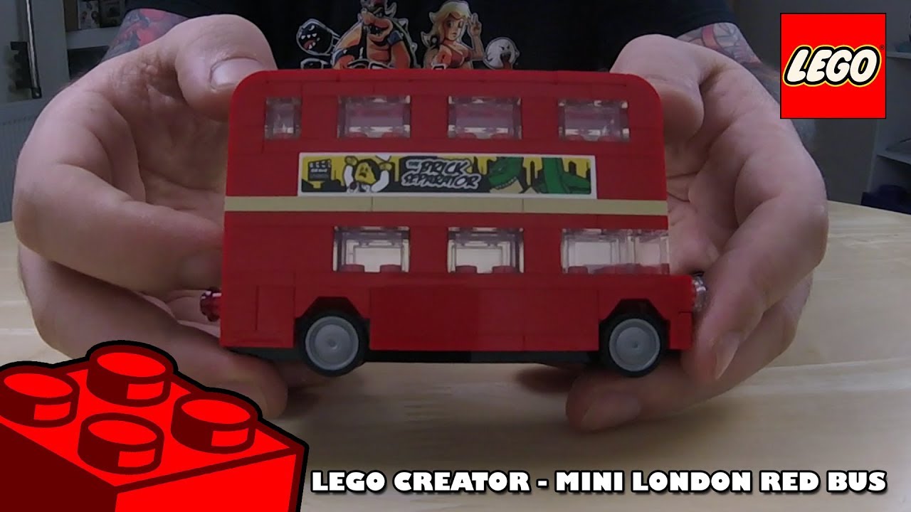 Lego Creator - Mini London Red Bus | Lego Build | Adults Like Toys Too