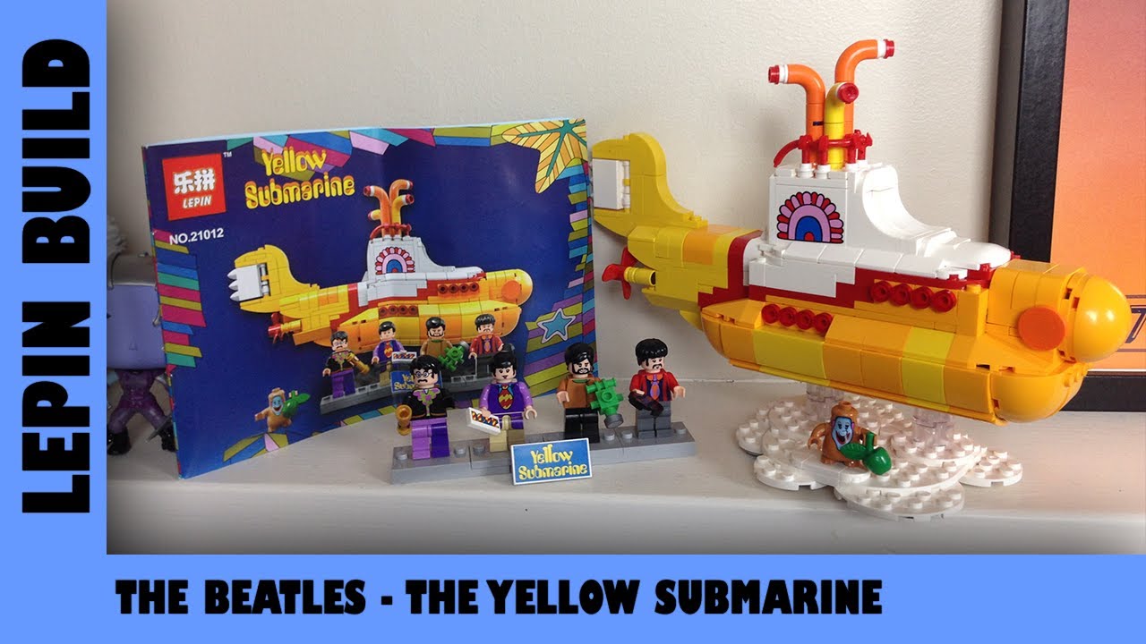 BootLego: Lepin Yellow Submarine ⚓ | Lepin Build | Adults Like Toys Too