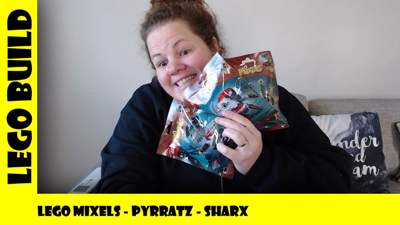 Lego Mixels Series 8 - Pyrattz  - Sharx | Lego Build | Adults Like Toys Too