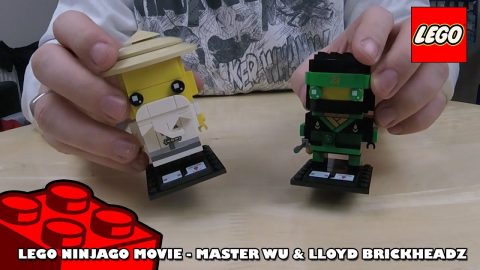Lego Ninjago Movie - Master Wu & Lloyd BrickHeadz | Adults Like Toys Too