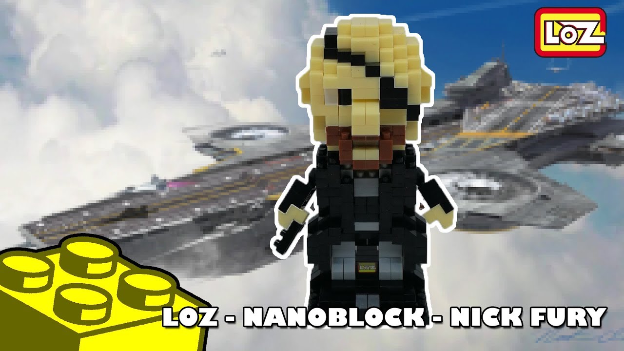 Live Bootlego Build: LOZ Nick Fury - Nanoblock Build