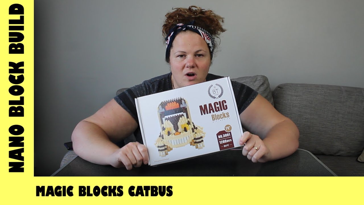 BootLego: Magic Blocks Studio Ghibli CatBus Build | Nano-Brick Build | Adults Like Toys Too