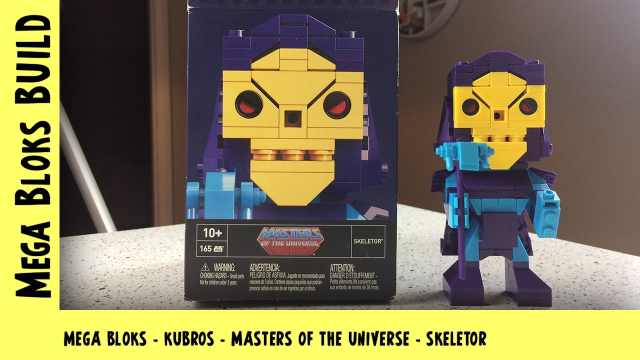 Mega Bloks Kubros: Masters of the Universe - Skeletor | Mega Bloks Build | Adults Like Toys Too