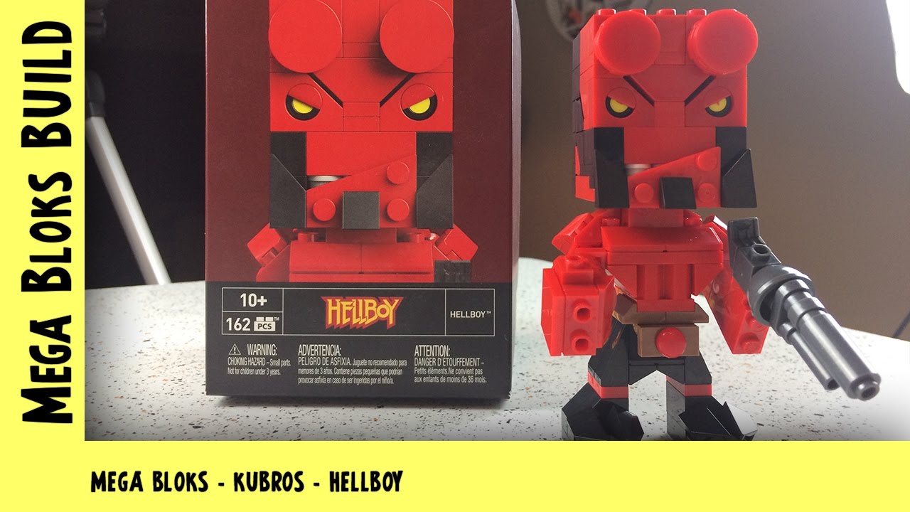 Mega Bloks Kubros: Wave 2: Hellboy | Mega Bloks Build | Adults Like Toys Too
