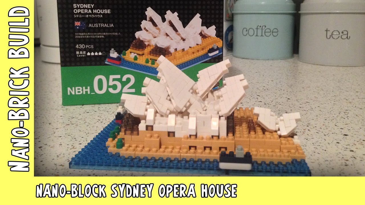 Nano-Block Sydney Opera House | Nano-Brick Build | | Adults Like Toys Too
