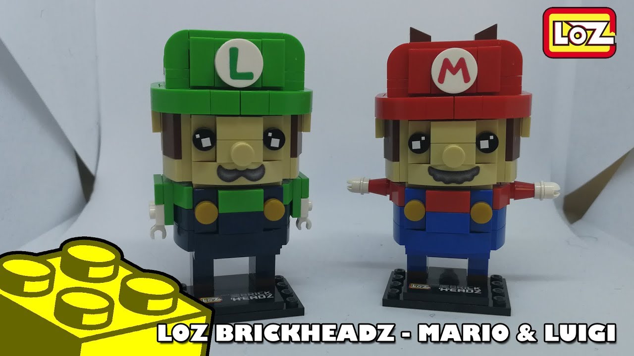 Bootlego: LOZ -  Super Mario Brothers Brickheadz (Mario & Luigi) | Adults Like Toys Too
