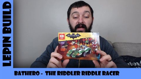 BootLego: Lepin Bathero The Riddler's Riddle Racer ❓ | Lepin Build | Adults Like Toys Too