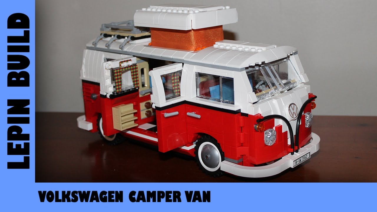 BootLego: Lepin Volkswagen T1 Camper Van | Lepin Build | Adults Like Toys Too