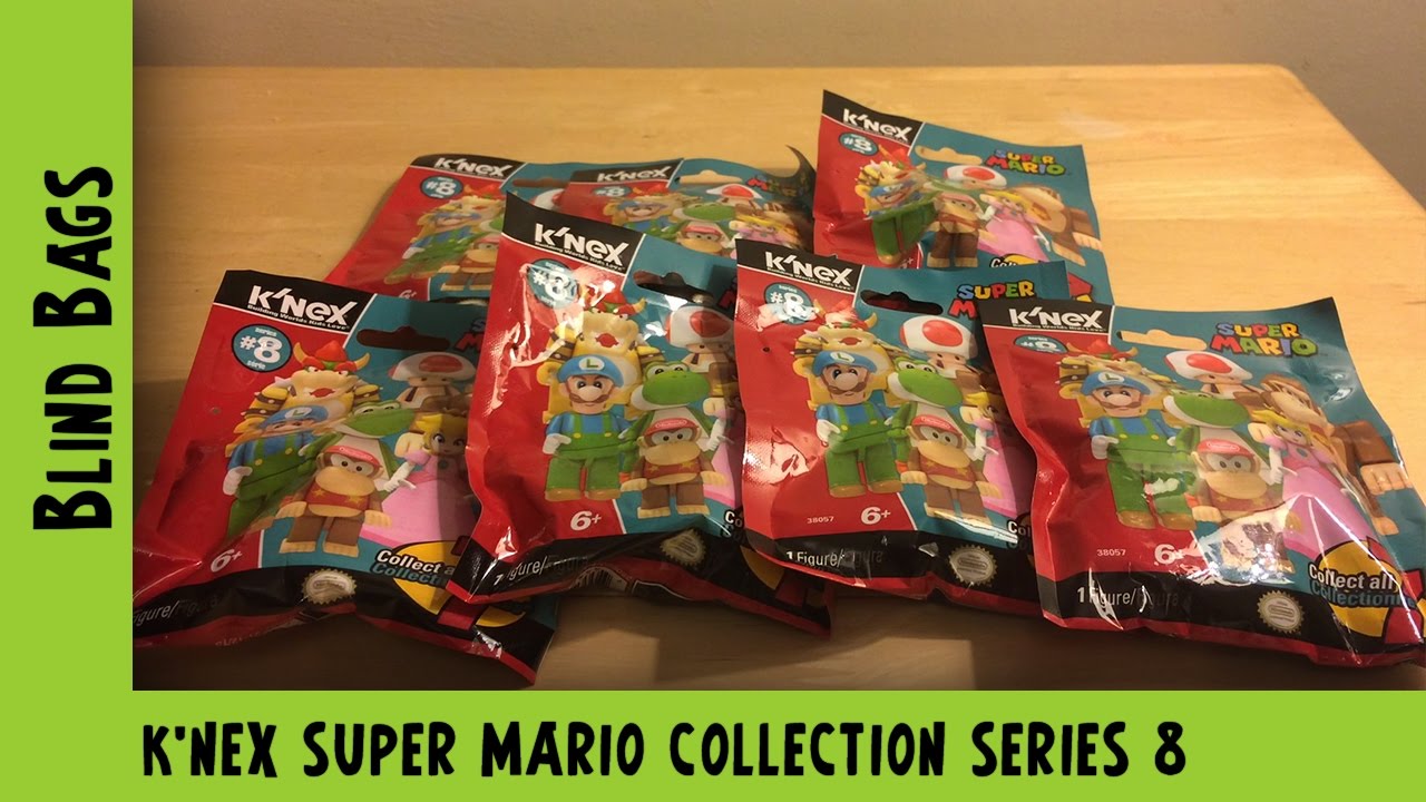 K'nex Super Mario Collection Series 8 Blind Bag Opening | Adults Like Toys Too