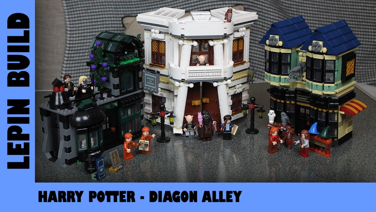 BootLego: Lepin Harry Potter Diagon Alley | Lepin Build |  Adults Like Toys Too