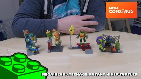 Mega Bloks: Teenage Mutant Ninja Turtles Sets - Review | Mega Bloks Build | Adults Like Toys Too