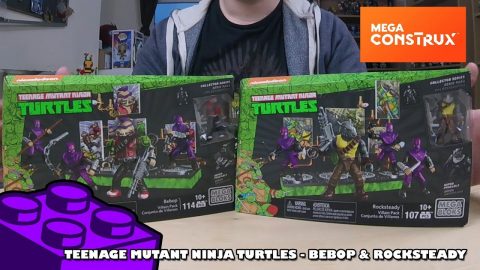 Teenage Mutant Ninja Turtles Bebop & Rocksteady - Timelapse | Adults Like Toys Too