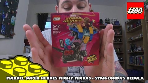 Marvel Mighty Micros Nebula vs Star-Lord - Review | Lego Build | Adults Like Toys Too