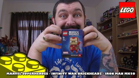 Lego Marvel Infinity War Brickheadz - Iron-Man Mk50 - Timelapse | Lego Build |