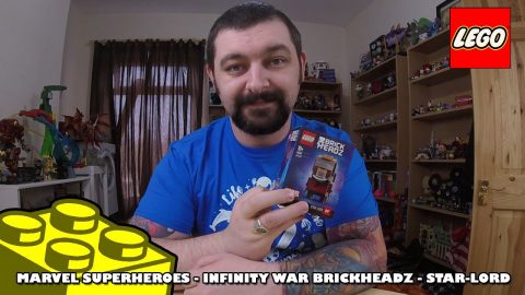 Lego Marvel Infinity War Brickheadz - Star-Lord - Review | Lego Build |