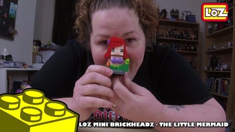 Bootlego: LOZ Mini Brickheadz - Disney's The Little Mermaid - Timelapse