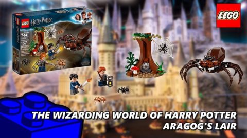 Lego #75950 Aragog's Lair Timelapse (The Wizarding World Of Harry Potter)